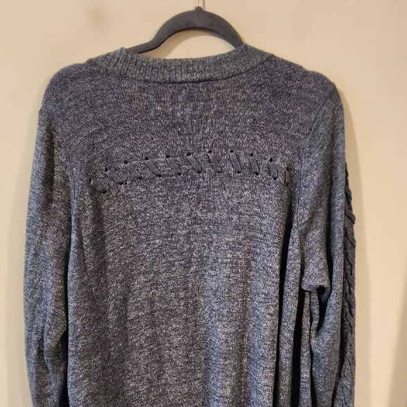 Forever 21 Gray Open-Front Cardigan Sweater - Picture 5 of 5